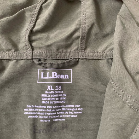 L.L.Bean mountain classic anorak jacket - Picture 2 of 3